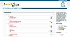 Desktop Screenshot of moodle.gymkc.cz