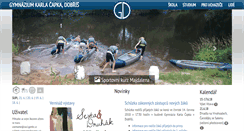 Desktop Screenshot of gymkc.net